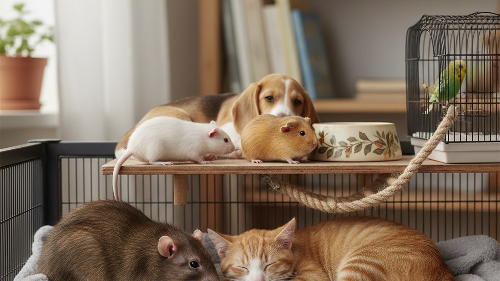 Conseils pour une cohabitation harmonieuse entre rats domestiques et autres animaux
