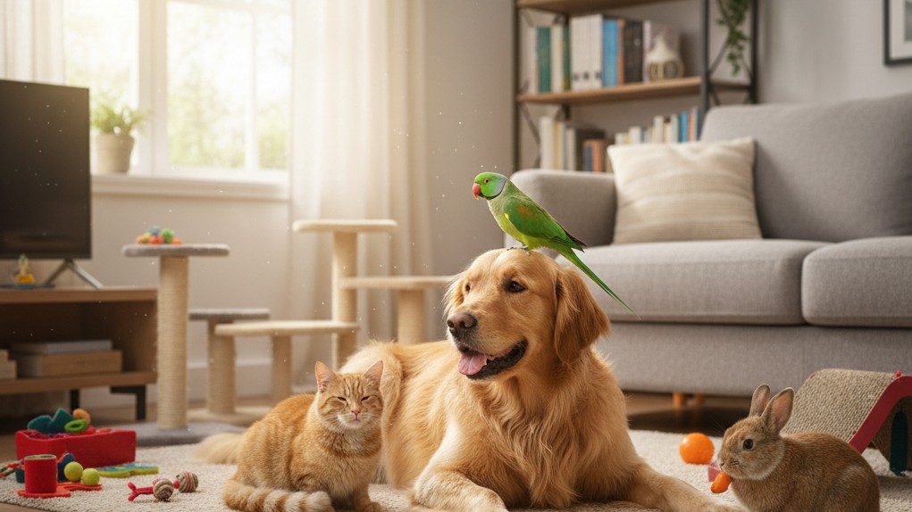 Conseils pour une cohabitation harmonieuse entre votre Cacatoès de Kramer et les autres animaux