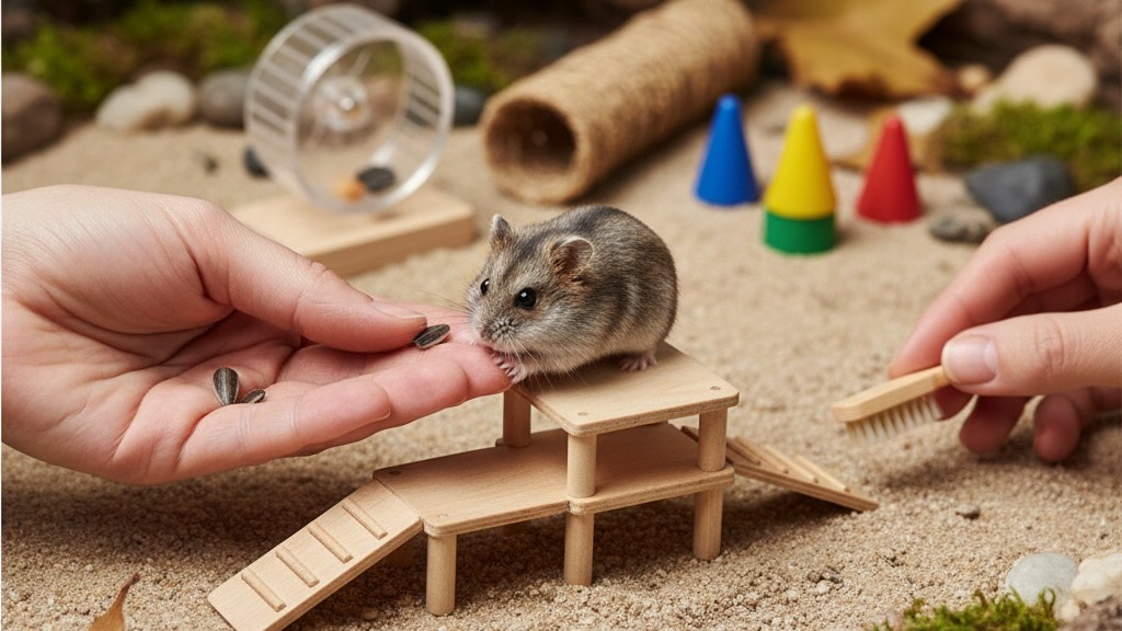 Conseils pratiques pour éduquer votre hamster russe pas à pas