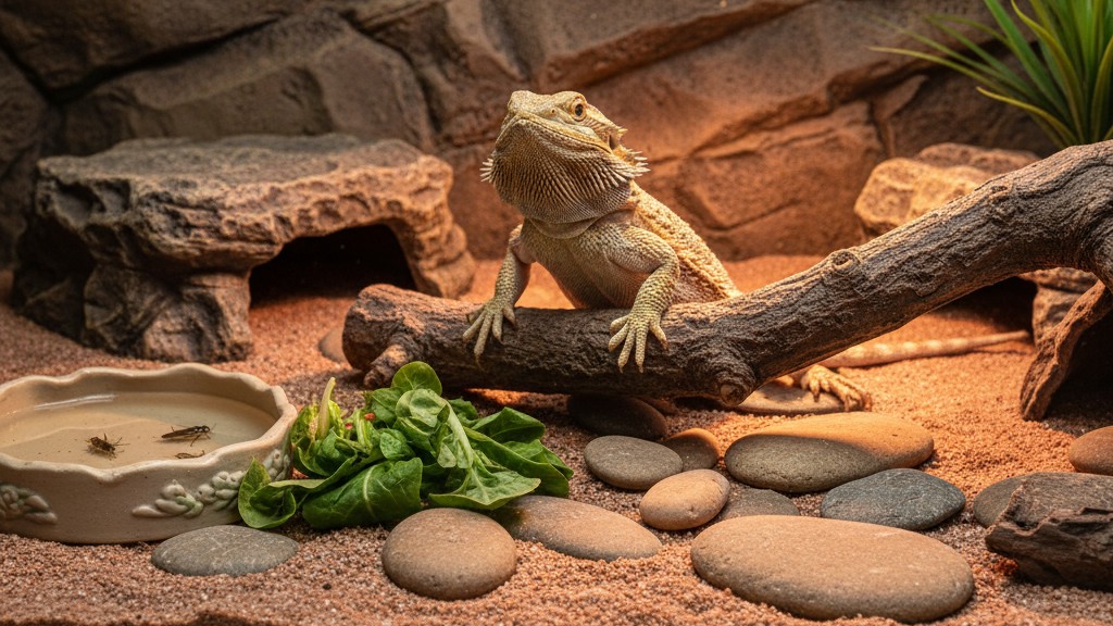Comment bien vivre avec votre dragon barbu : créer un environnement sain et sécurisé