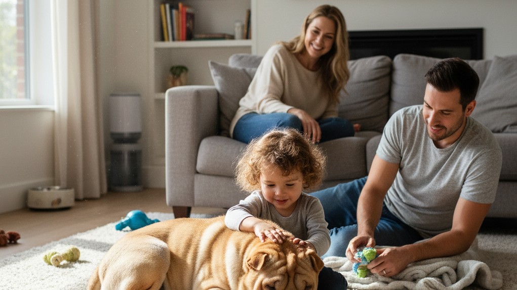 Convivre avec un Shar Pei : conseils pour bien intégrer votre chien à la famille