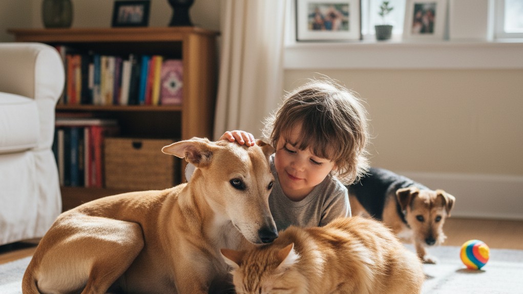 Convivre avec un Cirneco de l'Etna : conseils pour enfants et autres animaux