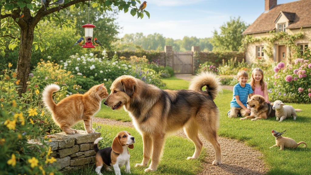 Convivre avec un Mudi, d'autres animaux et des enfants : conseils pour une harmonie parfaite
