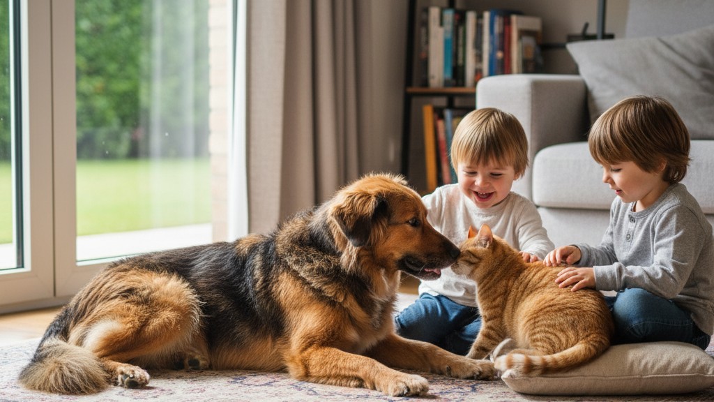 Convivre avec un Berger Basque, enfants et autres animaux : conseils essentiels