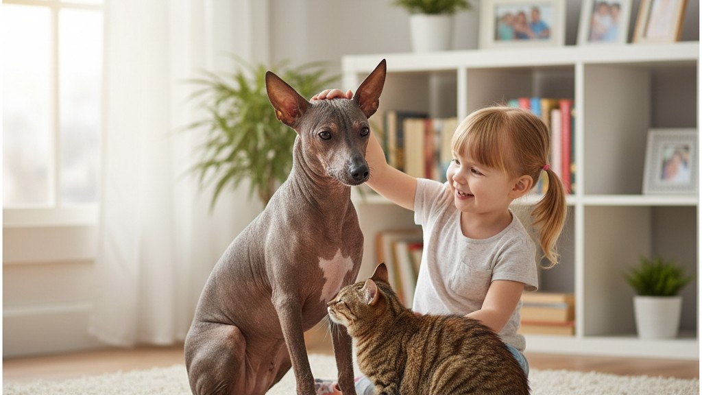 Convivance du Xoloitzcuintle avec les enfants et autres animaux : conseils pratiques