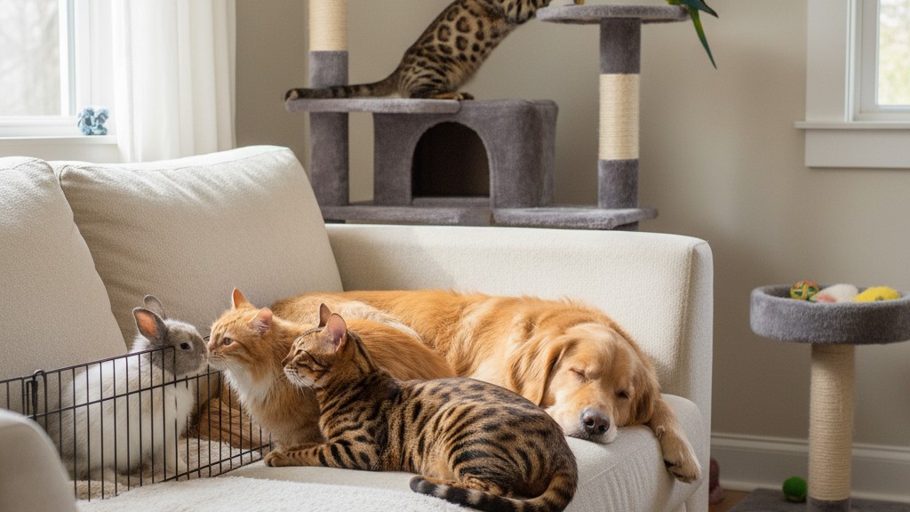 Convivre avec un chat Bengal et d'autres animaux : conseils pour une bonne entente