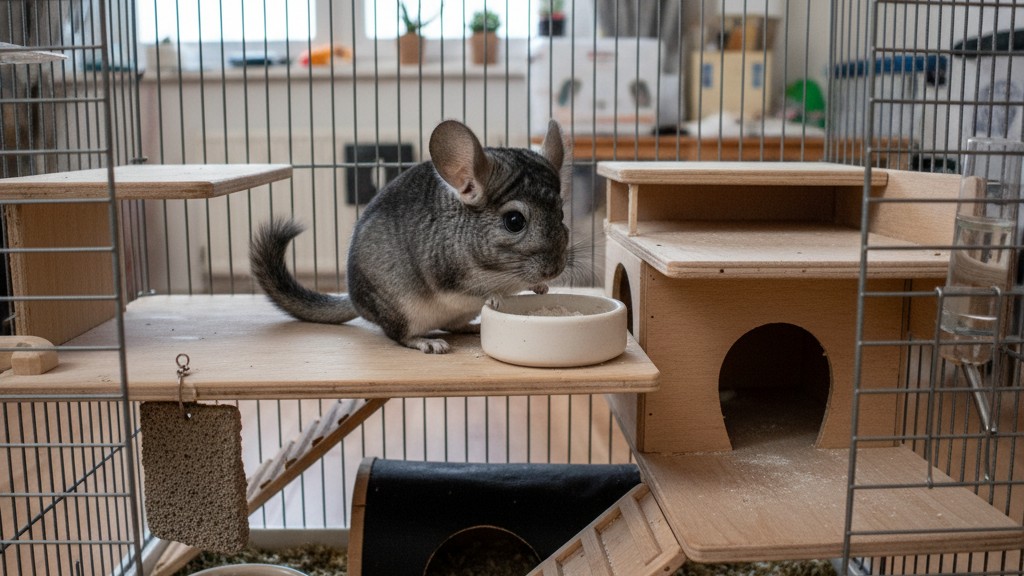 Combien d'espace faut-il pour une chinchilla ? Conseils pour choisir sa cage idéale