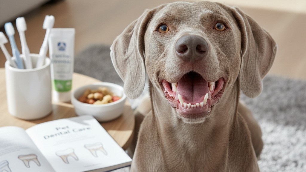 Soins dentaires pour Weimaraners : prévention et entretien pour un sourire sain