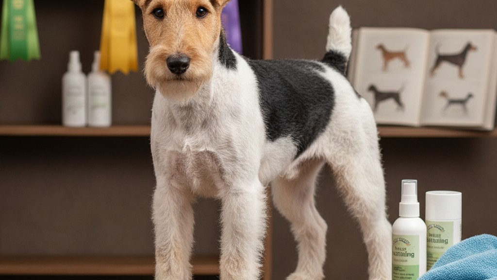 Soins spécifiques du pelage du Fox Terrier à poil dur : entretien et esthétique