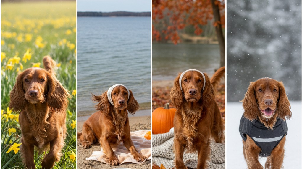 Soins spécifiques du pelage et de la santé du Boykin Spaniel selon les saisons