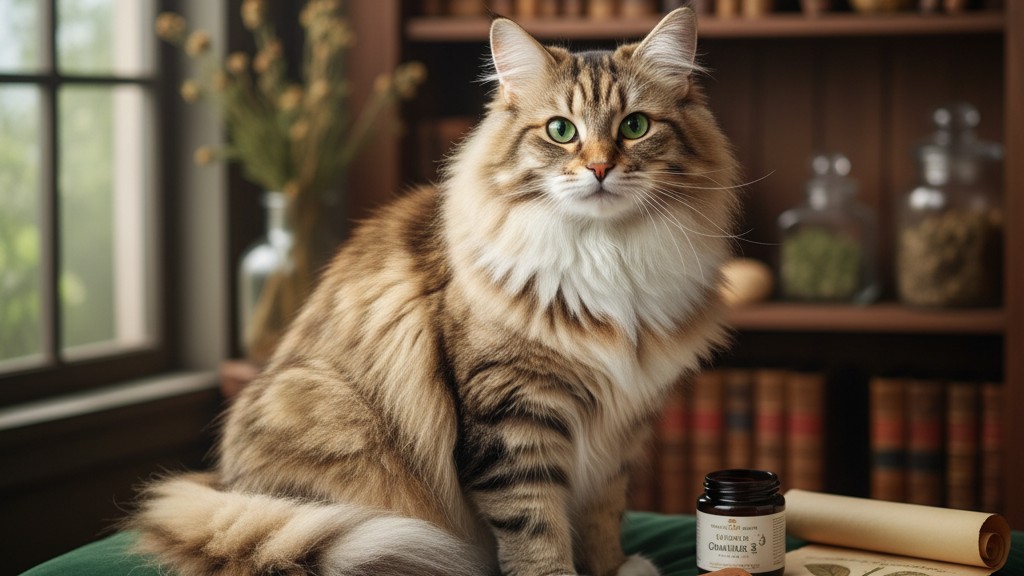 Soins spécifiques du pelage et de la santé du chat Sibérien
