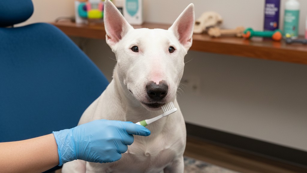 Soins spécifiques pour la santé dentaire du Bull Terrier