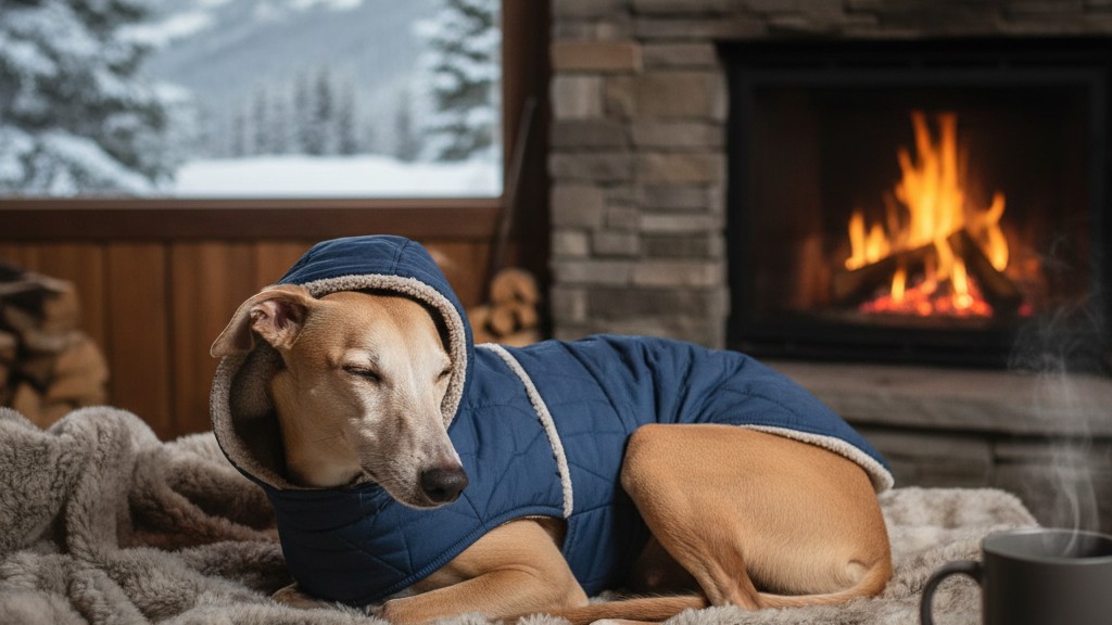 Soins spécifiques pour les Whippets en climat froid : protégez votre chien du froid