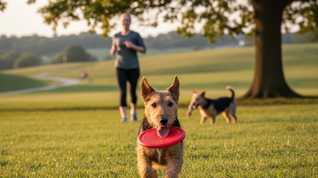 Exercice et activité physique recommandés pour un Welsh Terrier heureux et en bonne santé