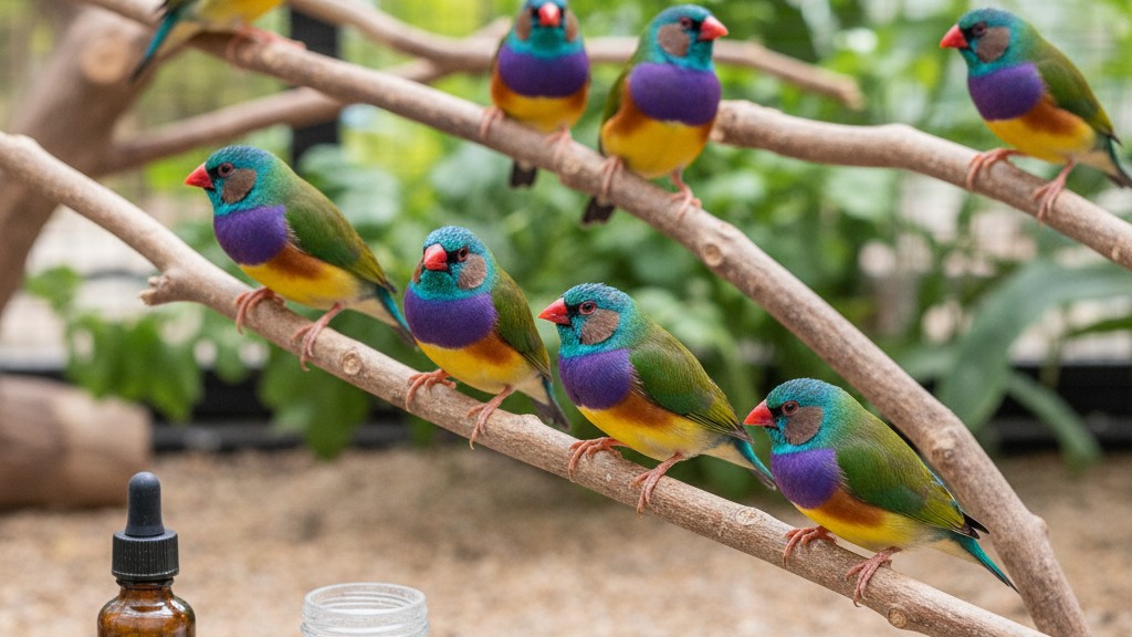 Maladies courantes chez les Diamants de Gould et comment les prévenir efficacement