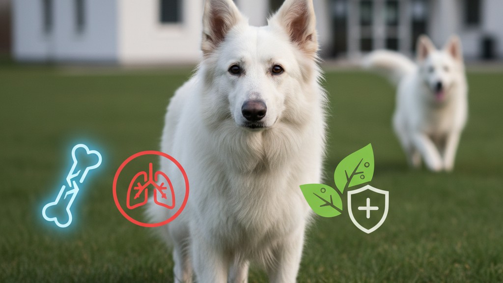 Maladies courantes du Berger Blanc Suisse et comment les prévenir