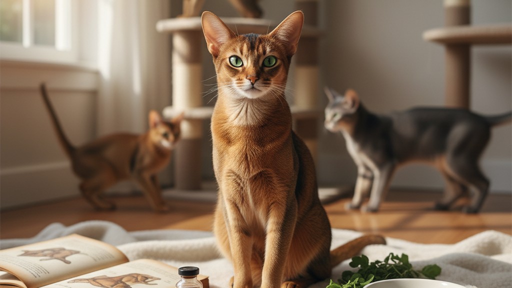 Maladies courantes chez le chat Abyssin et comment les prévenir