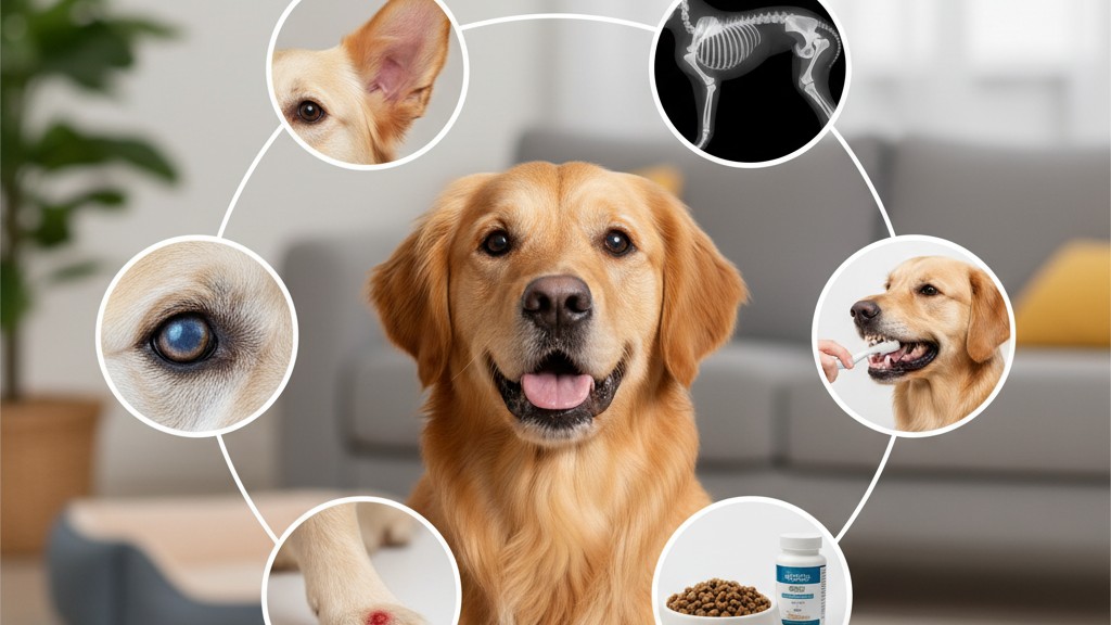 Maladies courantes chez le Golden Retriever et comment les prévenir