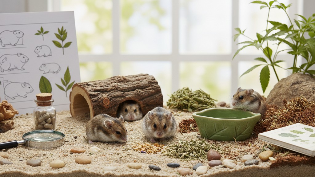 Maladies courantes chez le hamster Roborovski et comment les prévenir