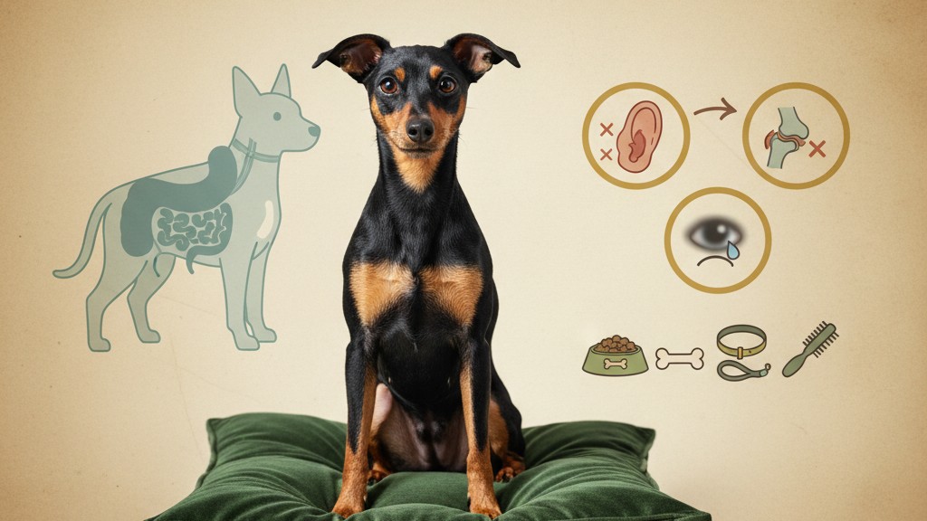 Maladies courantes du Manchester Terrier et comment les prévenir