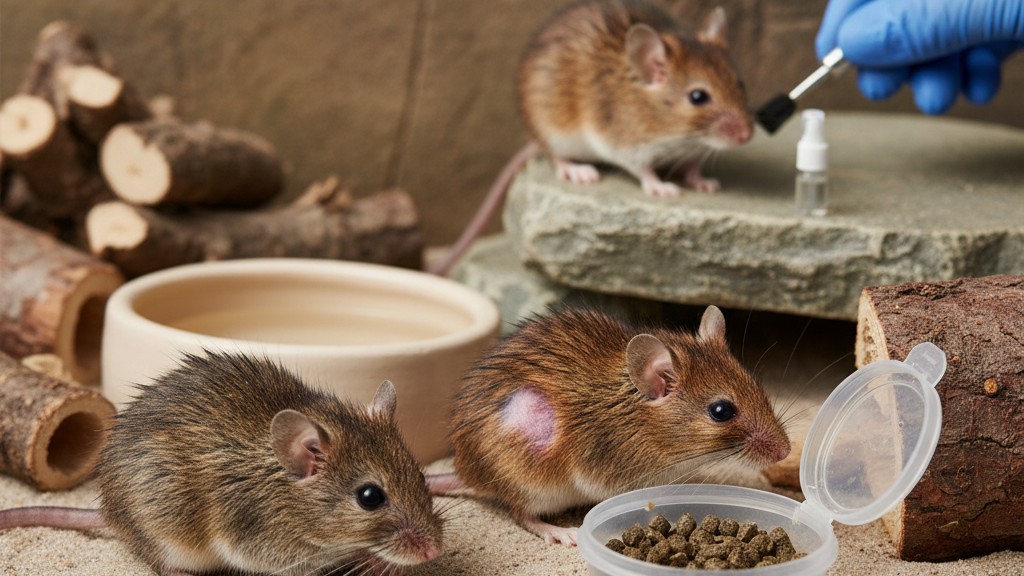 Maladies courantes chez les souris épineuses africaines et comment les prévenir