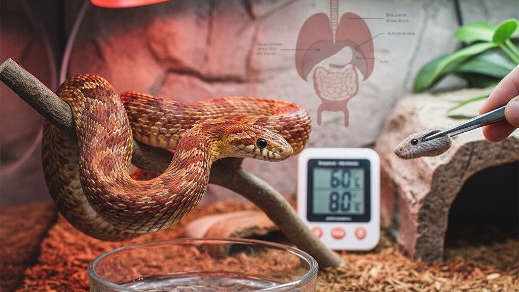 Maladies courantes chez les serpents des blés et comment les prévenir