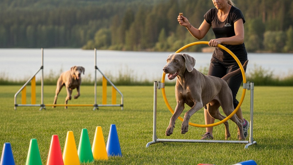 Entraînement avancé pour Weimaraners : astuces et commandes pour chiens intelligents