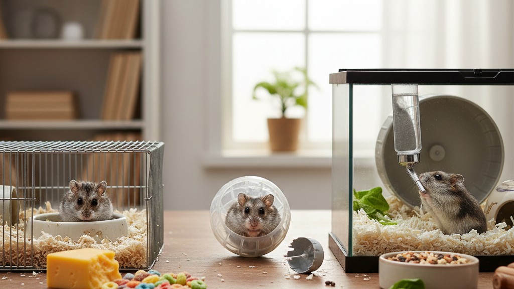 Erreurs courantes dans le soin du hamster russe et comment les éviter