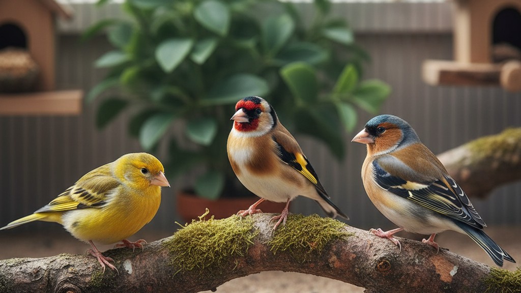 Le pardillo est-il compatible avec d'autres oiseaux ? Guide de cohabitation