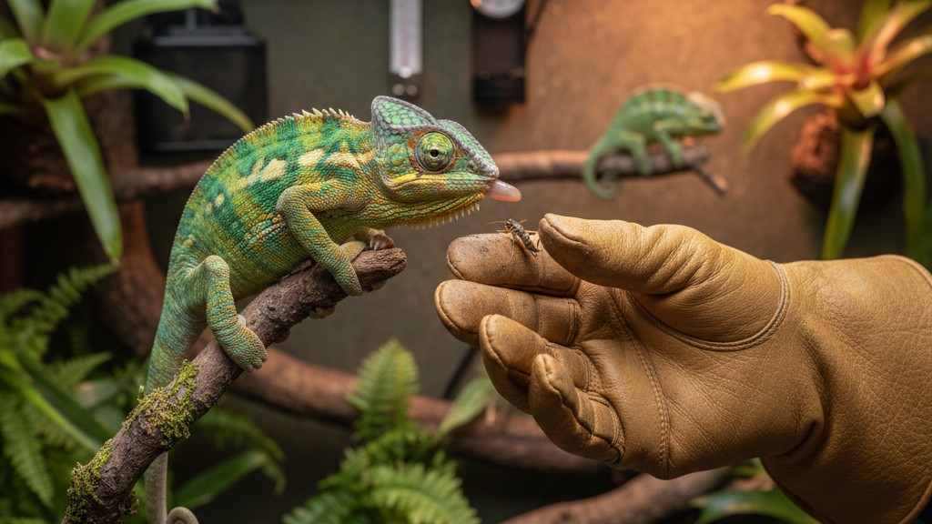 Est-il possible d'apprivoiser un caméléon ? Techniques et conseils pratiques
