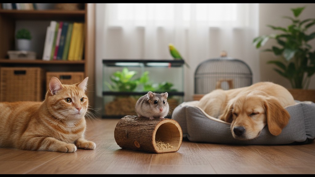 La cohabitation du hamster russe avec d'autres animaux : ce que vous devez savoir