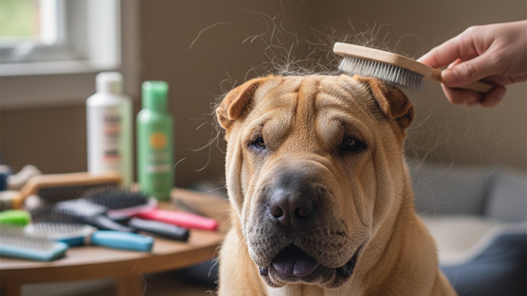 Limportance du brossage chez le Shar Pei : conseils pour un pelage sain