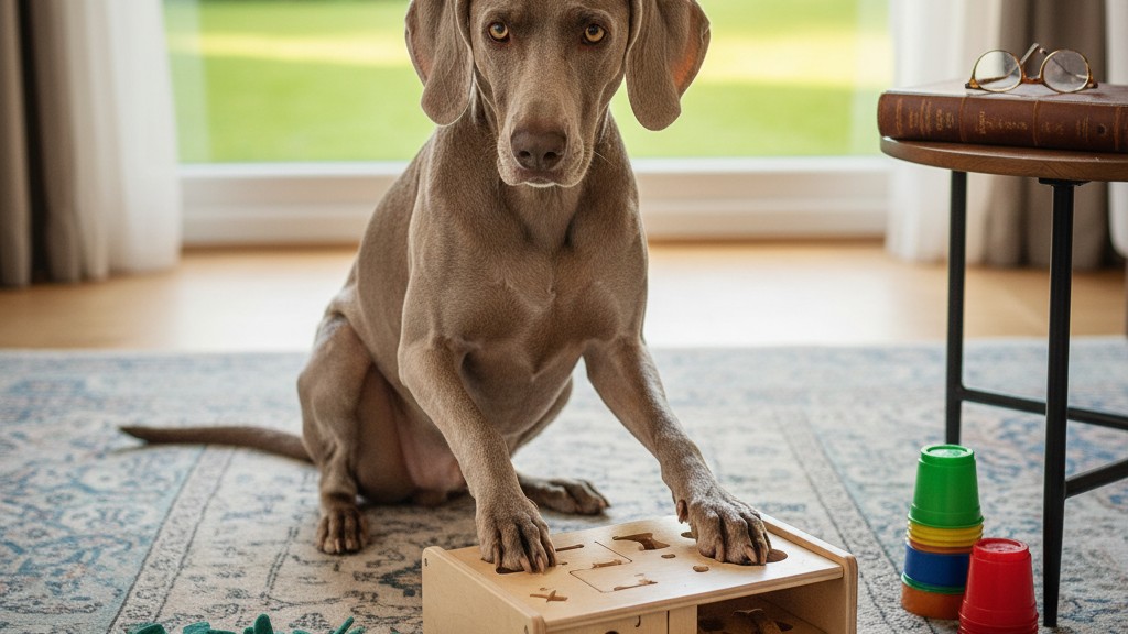 Limportance du jeu mental chez le Weimaraner : exercices pour stimuler son intelligence