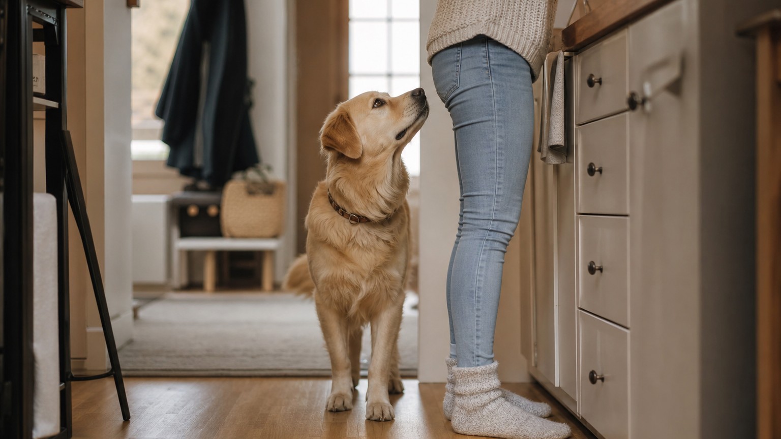 Pourquoi mon chien me suit partout ? Comprendre ce comportement
