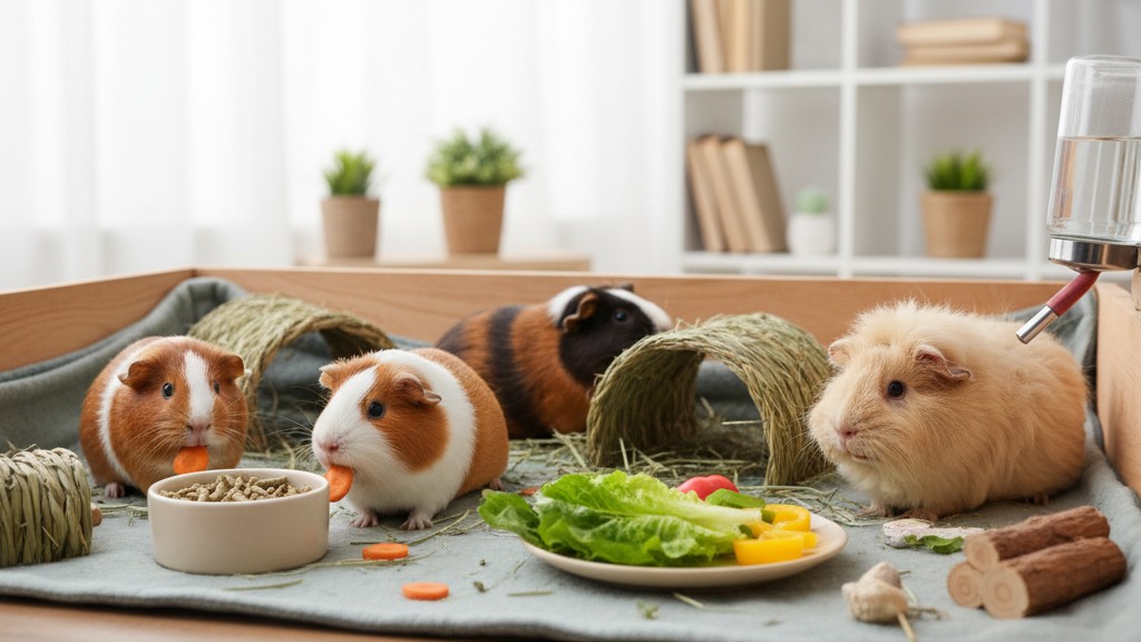 Questions fréquentes sur le soin et l'entretien des cochons d'Inde