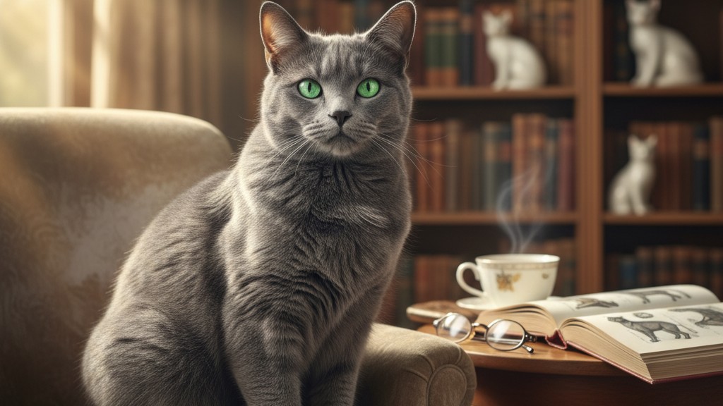 Questions fréquentes sur le chat Bleu Russe : réponses d'experts
