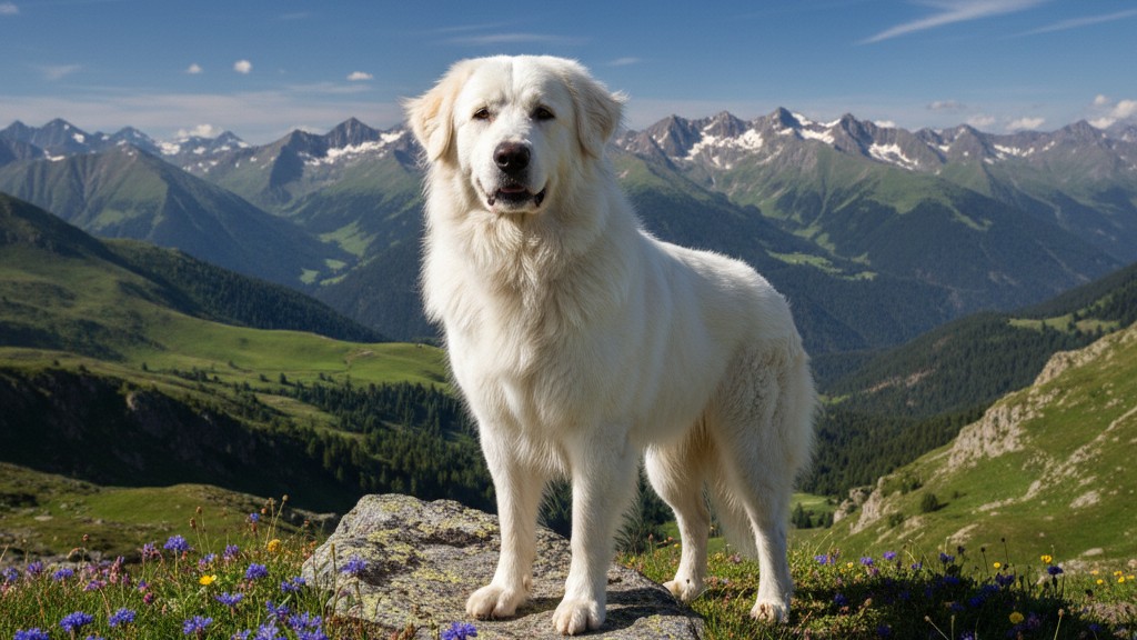 Montagne des Pyrénées : tout savoir sur cette race de chien robuste et protectrice