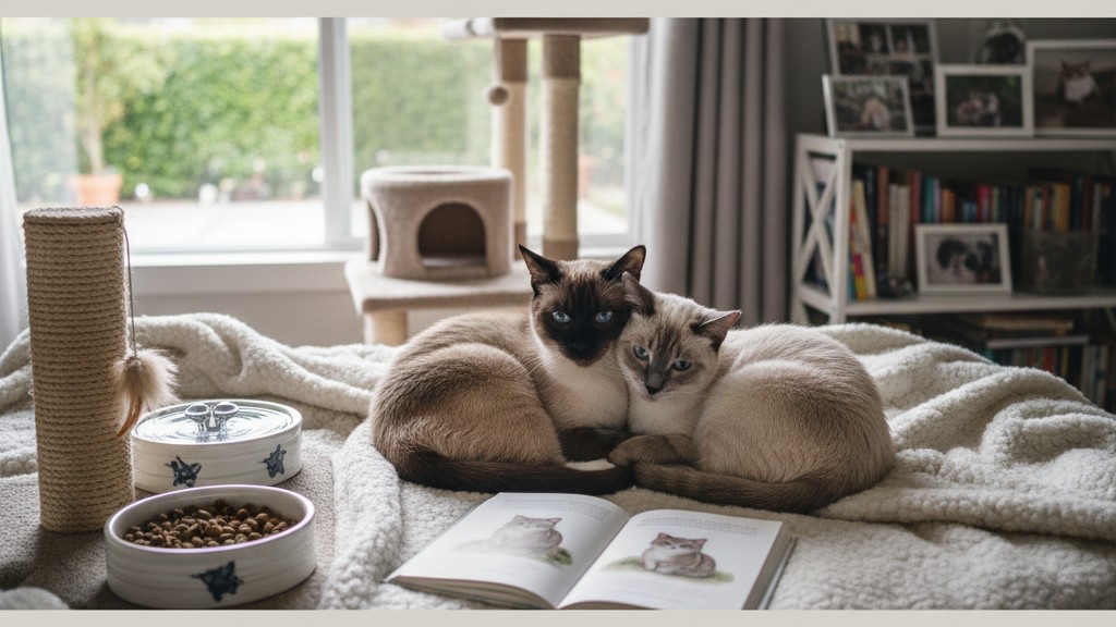 Questions fréquentes sur la cohabitation avec les chats siamois
