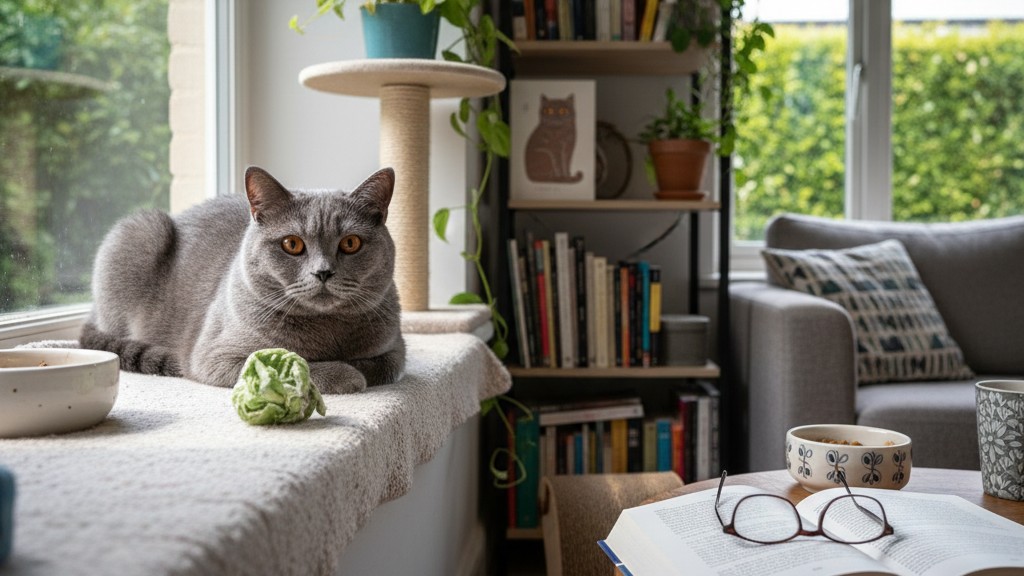 Questions fréquentes sur la vie avec un chat British Shorthair