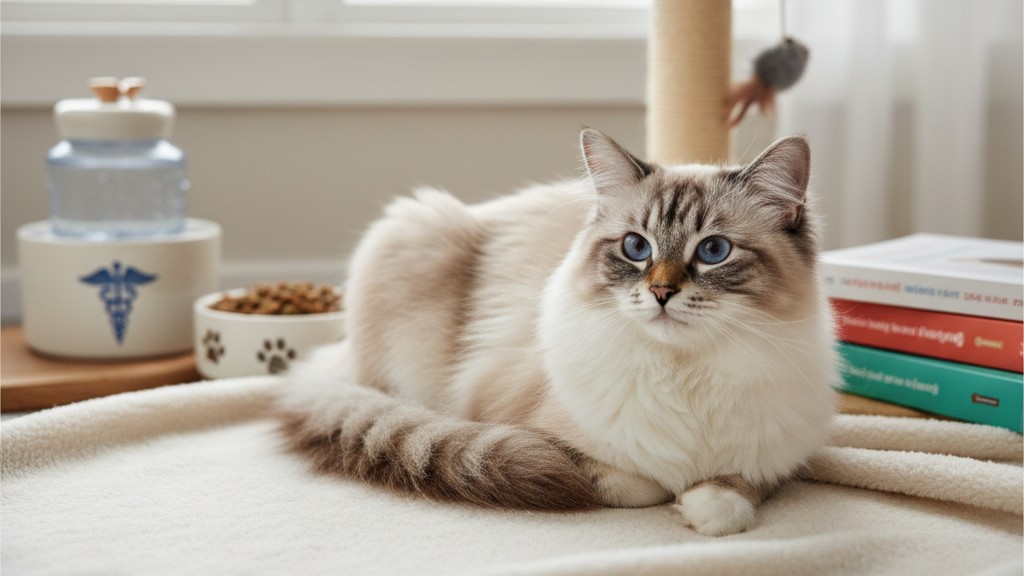 Questions fréquentes sur la santé et le soin des chats Ragdoll