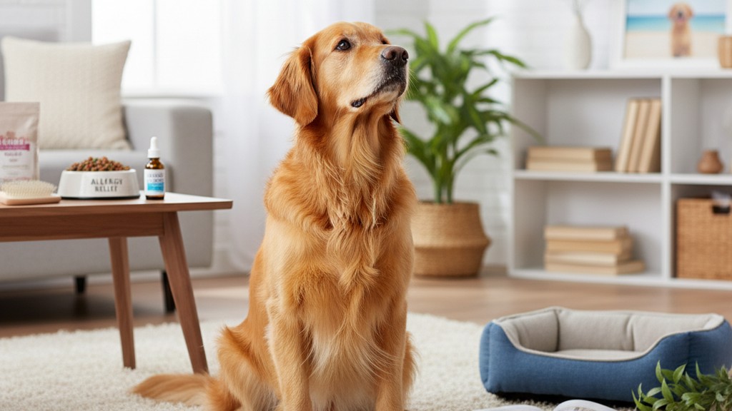 Prévention et traitement des allergies chez le Golden Retriever
