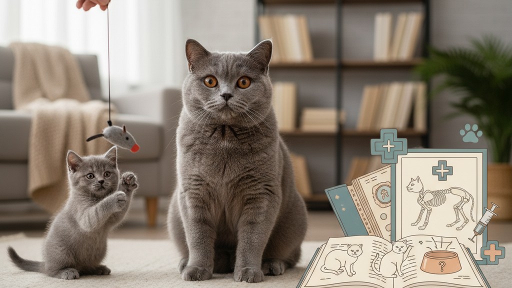 Principales maladies courantes du chat British Shorthair et comment les prévenir