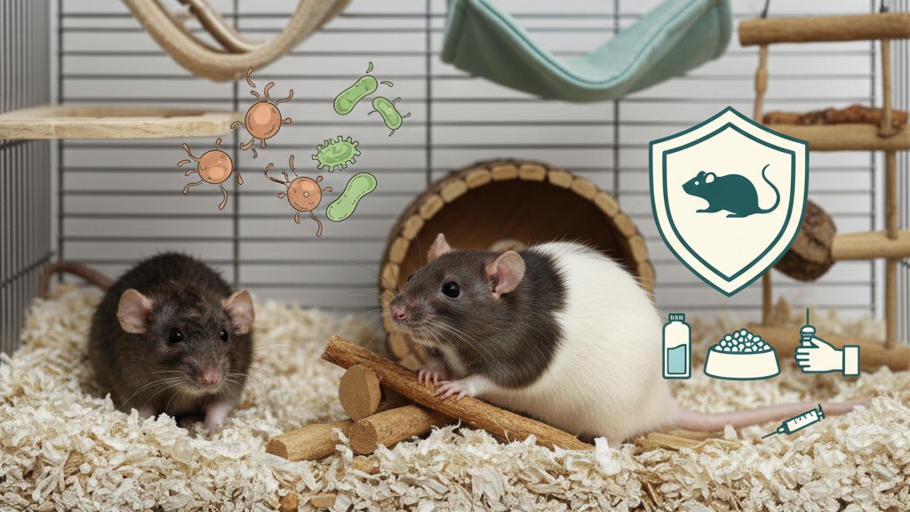 Principales maladies des rats domestiques et comment les prévenir