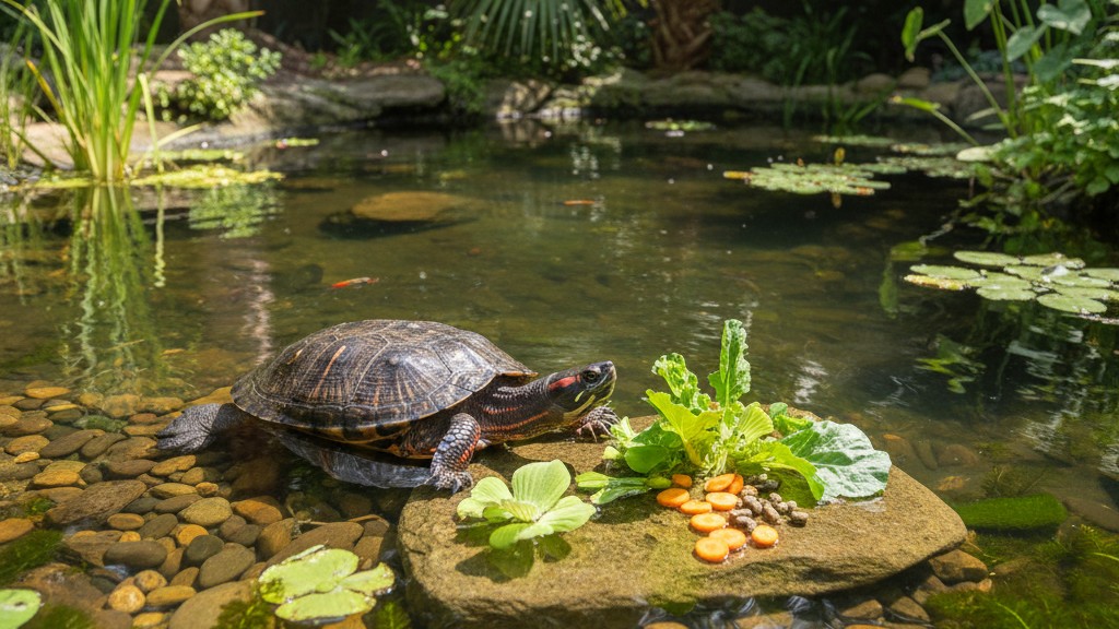 Que mange une tortue de Floride ? Alimentation adaptée pour la garder en bonne santé