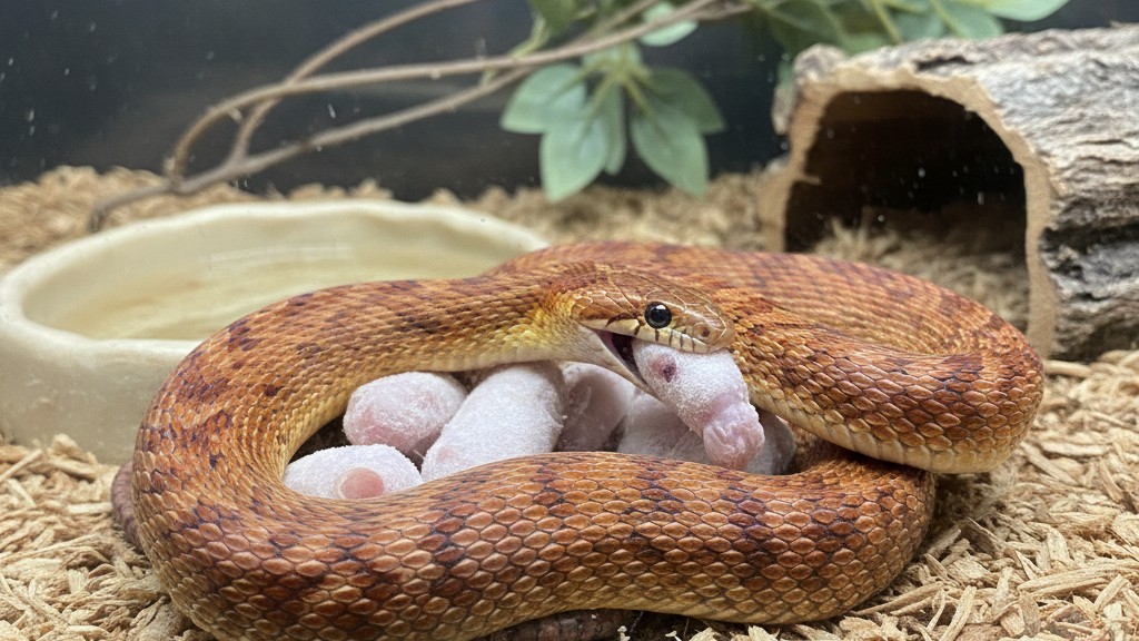 Que mange une serpente du maïs ? Alimentation adaptée et conseils