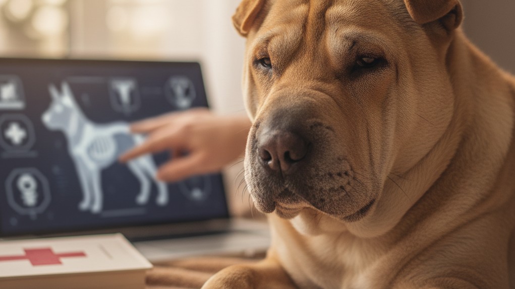 Reconnaître les signes de douleur chez votre Shar Pei : quand consulter un vétérinaire