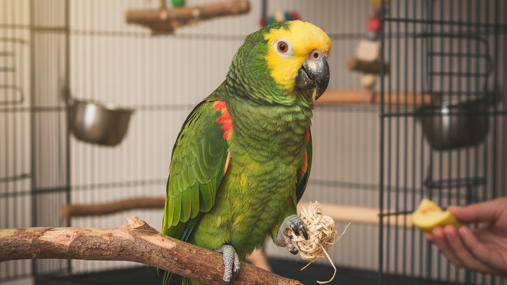 Signes de stress chez le perroquet Amazone et comment réagir à temps