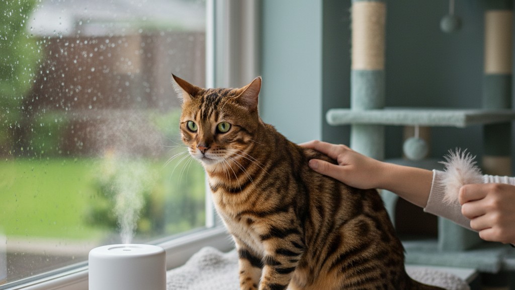 Signes de stress chez le chat Bengal et comment l'aider à se sentir apaisé