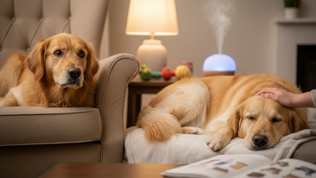 Signes de stress chez le Golden Retriever et comment l'aider à se détendre