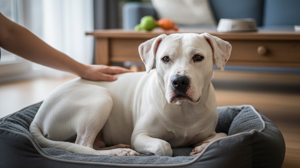 Signes de stress et d'anxiété chez le Dogo Argentino et comment les gérer